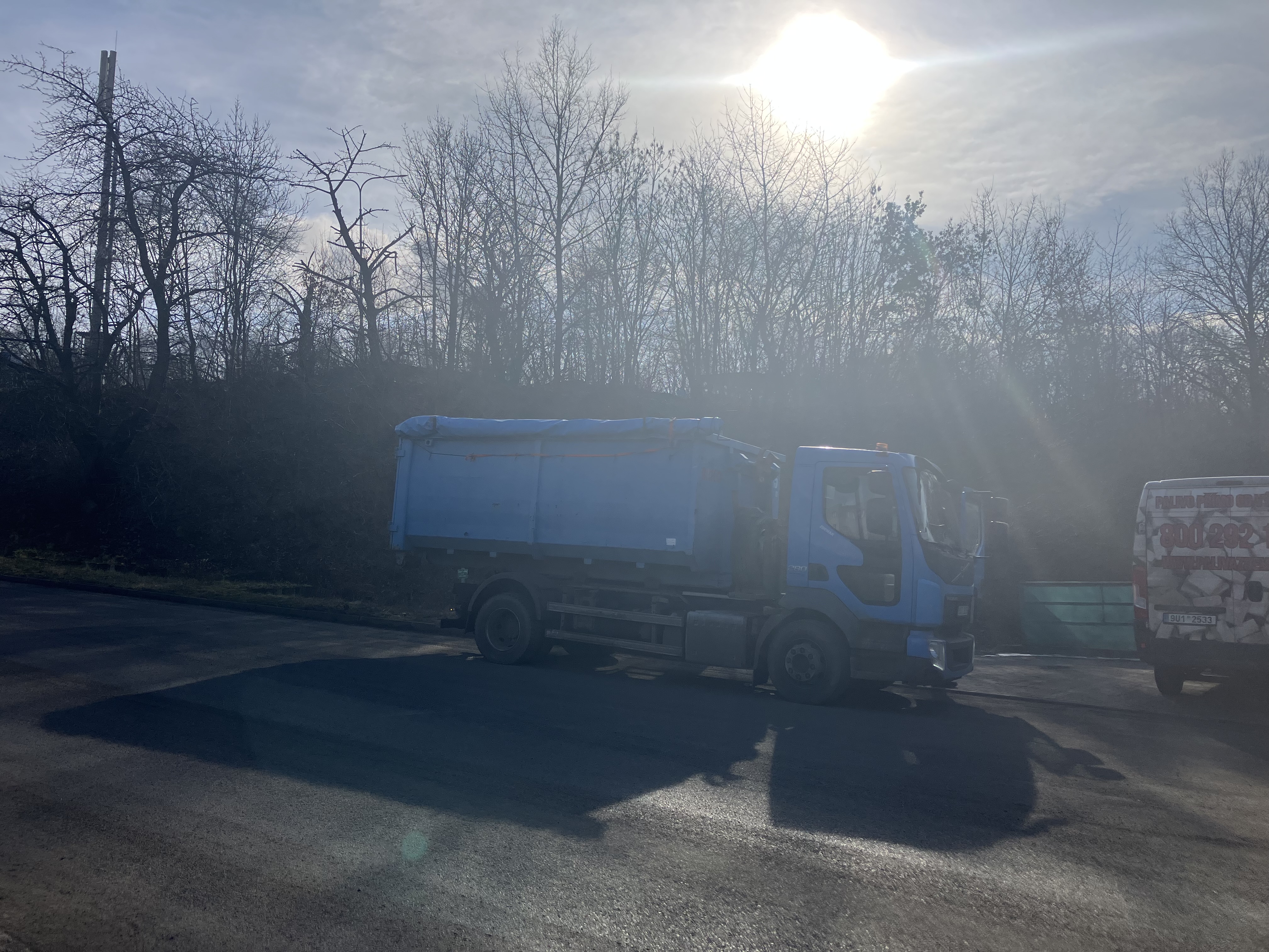 Kontejnerové vozidlo